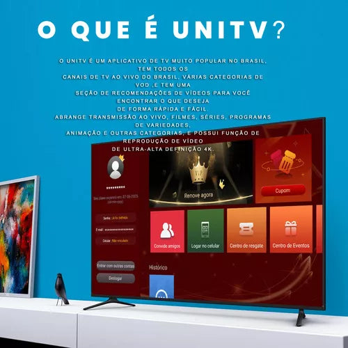 Aparelho Uni 1 V10 2025, Original, Vitalício, Pronta Entrega
