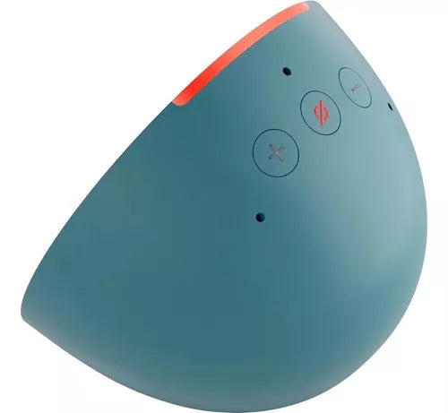 Assistente Virtual Echo Pop 110/220 Volts Cor Azul