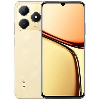 Smartphone Realme C61 RMX3930 128GB 4GB RAM Dual SIM Tela 6.74" (Sparkle Gold) Dourado